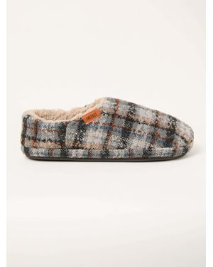 FatFace Fatface Arthur Mule Slipper - Grey
