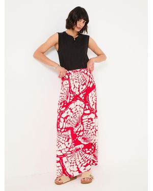 FatFace Fatface Mary Midi Skirt - Pink