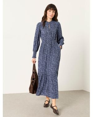 FatFace Fatface Isabella Sparkle Maxi Dress - Blue