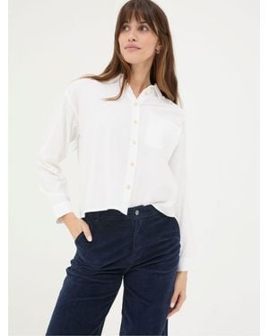 FatFace Fatface Vivienne Shirt - White