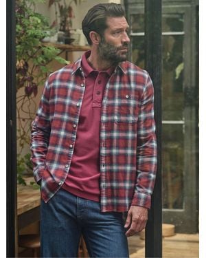 FatFace Thirn Long Sleeve Check Shirt - Multicolour