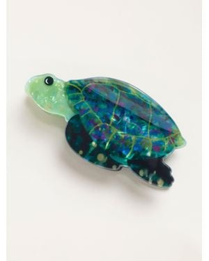 FatFace Fatface Turtle Claw Clip - Green