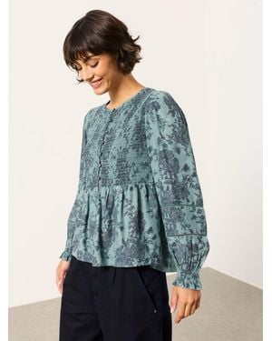 FatFace Riri Blouse - Blue
