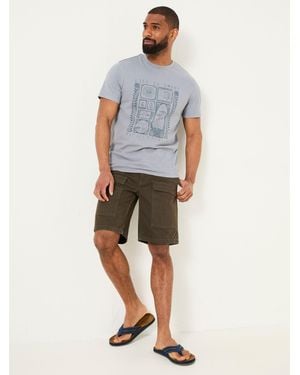 FatFace Beeble Utility Shorts - Brown