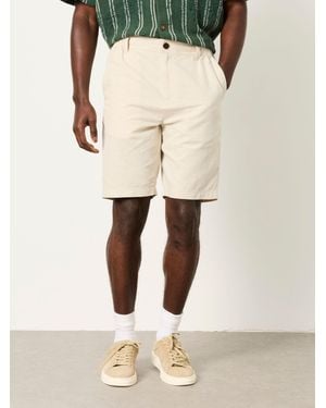 FatFace Fatface Salcombe Linen Cotton Shorts - Natural