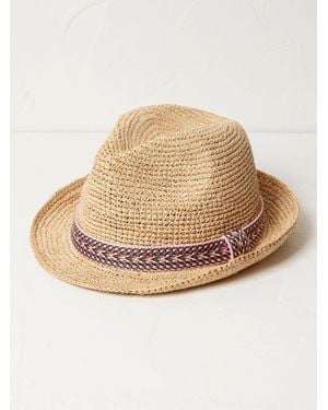 FatFace Trilby Hat - Natural