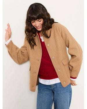 FatFace Orla Wool Jacket - Multicolour