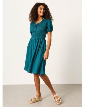 FatFace Fatface Nora Jersey Dress - Green
