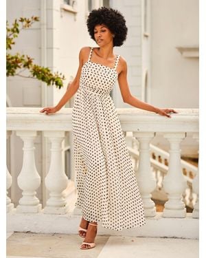 FatFace Fatface Mischa Petite Prom Dress - Natural