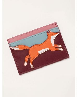 FatFace Applique Card Holder - Red