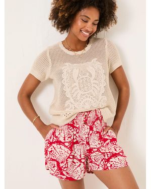 FatFace Fatface Flippy Shorts - Pink