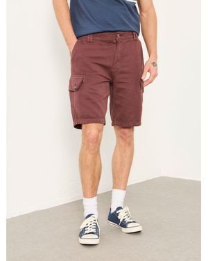 FatFace Brecon Garment Dye Cargo Shorts - Red