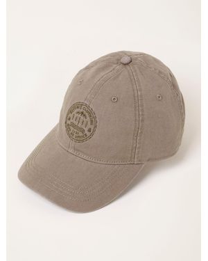 FatFace Embroidered Baseball Cap - Natural