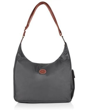 Longchamp Le Pliage Hobo Bag - Grey
