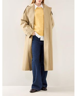 SELECTED Lulu Long Sleeve Knit O-Neck - Metallic