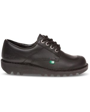 Kickers Kick Lo Core Shoes, Leather - White