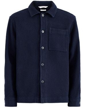 SELECTED Structured Overshirt - Blue