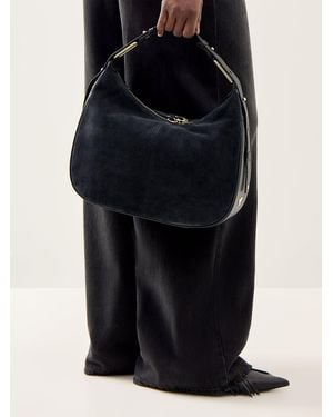 Apatchy Charlie Suede Bag - Blue