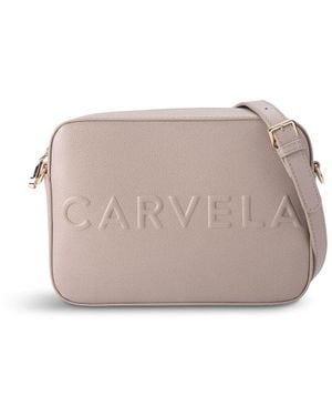 Carvela Kurt Geiger Frame Cross Body Bag - Grey