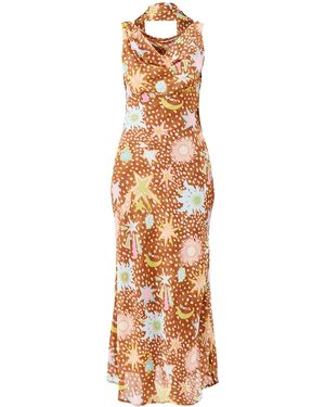 Never Fully Dressed Star Fawn Sophie Dress - Metallic