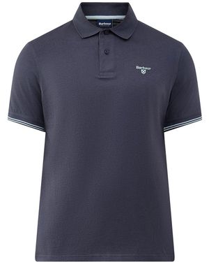 Barbour Austwick Tailored Polo Shirt - Blue
