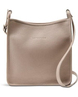 Longchamp Le Foulonné Medium Crossbody Bag Turtledove - Multicolour
