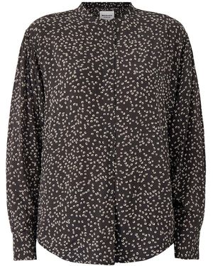 Isabel Marant Catchell-Ga Blouse - Grey