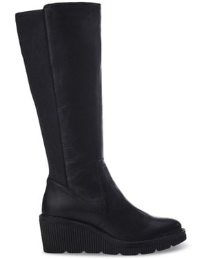 Moda In Pelle Women's Harpette Leather Boots - Black