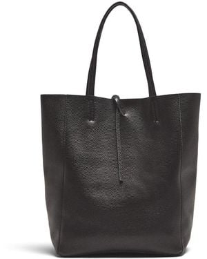 Marlon Big Shopper Tote Bag - Black