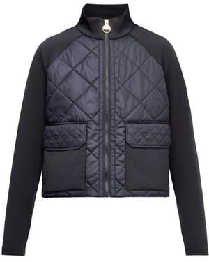 Barbour Ebony Quilted Sweatshirt - Blue