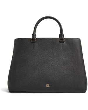 Ralph Lauren Hanna Large Satchel Bag - Black