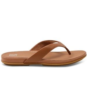 Fitflop Gracie Flip-Flops - Brown