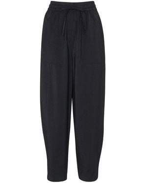 Whistles Tie Waist Trouser - Blue