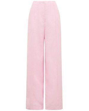 Forever New Posey Wide Leg Trousers - Pink