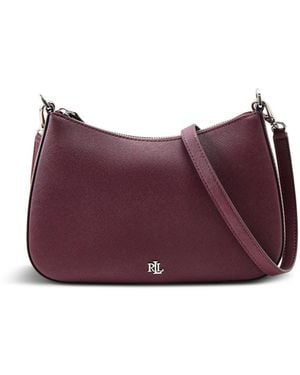 Ralph Lauren Danni 26 Medium Shoulder Bag - Purple