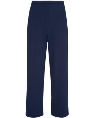 Whistles Camilla Wide Leg Trouser - Blue