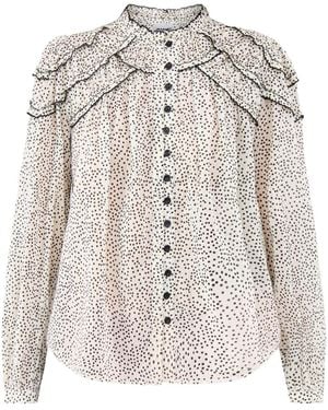 Isabel Marant Christa-Ga Blouse Multi - White