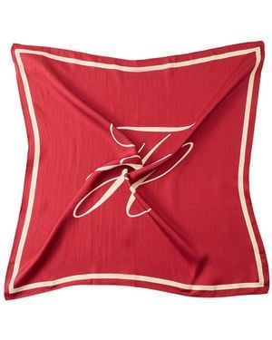 Tommy Hilfiger Tommy Script Scarf - Red