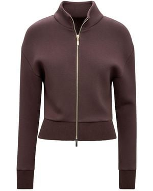 Forever New Hannah Zip Lounge Jacket - Brown