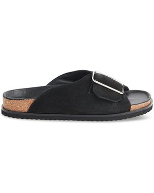 Whistles Women's Ellery Buckle Slide - Black