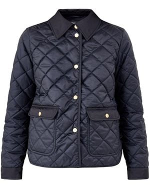 Marella Asti Quilted Jacket - Blue