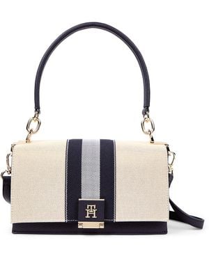 Tommy Hilfiger Heritage Canvas Crossbody Bag - White