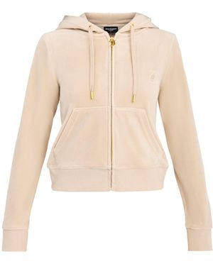 Juicy Couture Robertson Hoodie Label Hardware - Natural