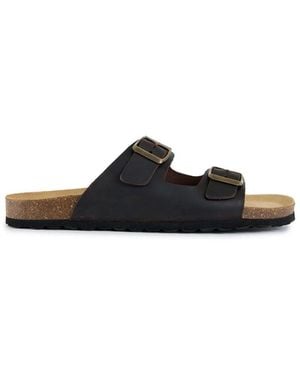 Sole Ldn Nash Footbed Sandals - White