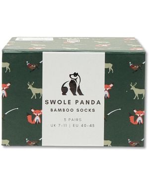 Swole Panda Animal Gift Box - Green