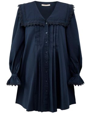 Barbour Tisbury Mini Dress - Blue
