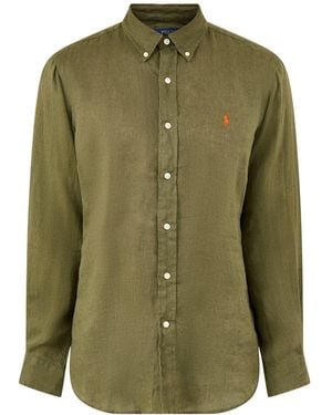 Polo Ralph Lauren Custom Fit Shirt - Green