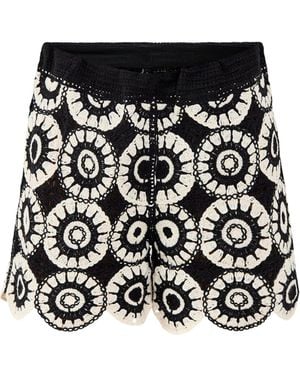 ONLY Vonne Knit Shorts - Black