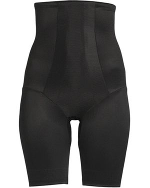 Miracle Control Hi Waist Thigh Slimmer - Black