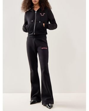 TRUE RELIGION Stitch Shrunken Hoodie - Multicolour